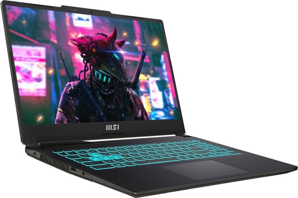 MSI Cyborg 15 gaming laptop with 15.6-inch display and RTX 4060 GPU